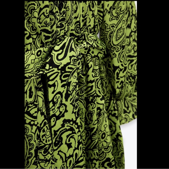 Zara printed mini dress - Picture 5 of 8